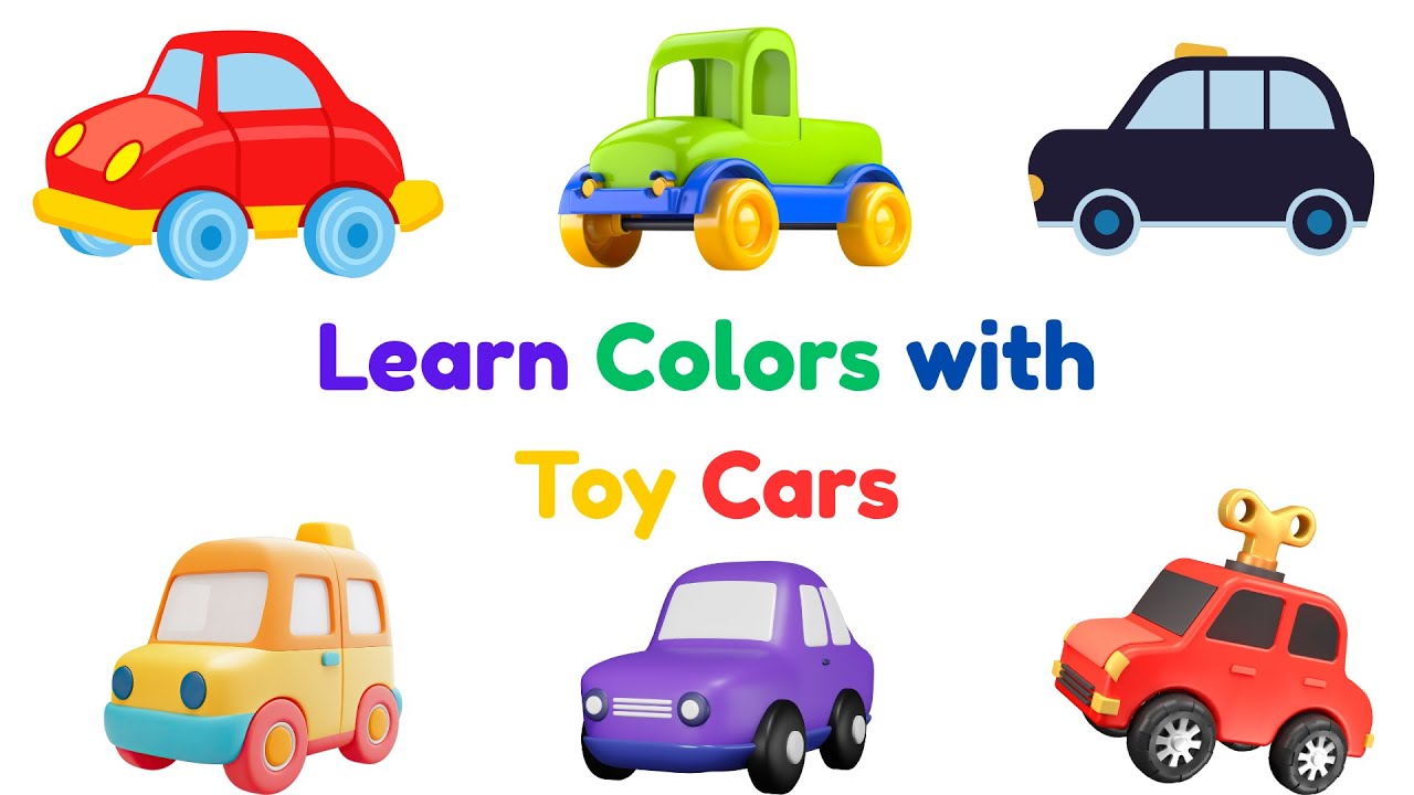 Colors with Toy Cars 🚗 | Learning Videos for Toddlers | Kids ...