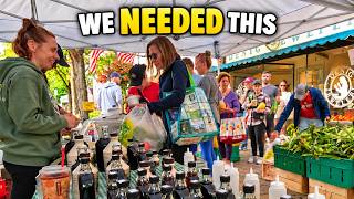 The Season Is Almost Over — We Needed a Huge Farmers Market Day