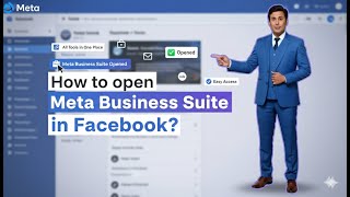 How to open Meta Business Suite in Facebook