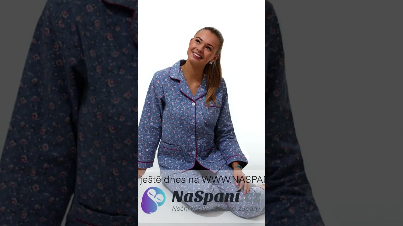Flanelová dámská pyžama – zahřejí🔥 víc než čaj a Netflix dohromady! ☕🎬
