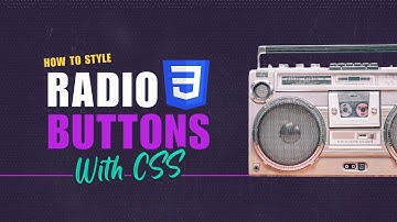 How to make radio buttons cool again