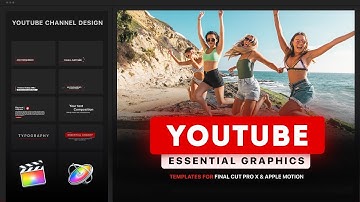[ Template ] - Youtube Essential Library | Final Cut Pro X