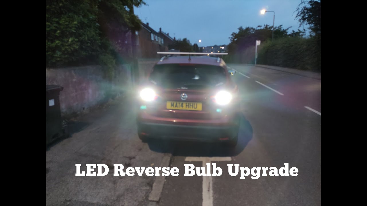 How to Reverse Light LED Upgrade on a Nissan Qashqai J11 YouTube