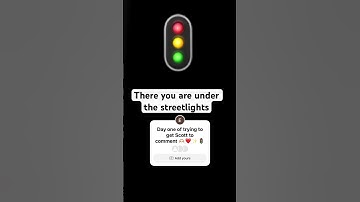 Day one of trying to get Scott to comment!! @scottfrenzel #scottfrenzel #streetlights #music