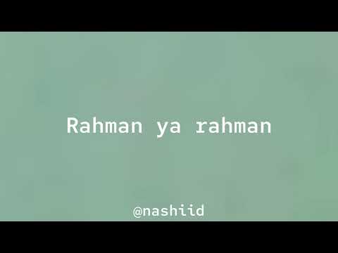 Mishary Alafasy Rahman Ya Rahman Sped Up