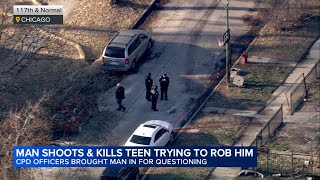 Robbery victim shoots, kills armed 16-year-old suspect in West Pullman, Chicago police say