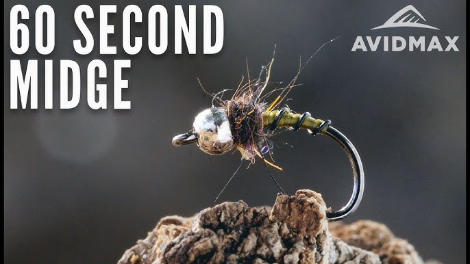 How to tie The Chromie Chironomid  AvidMax Fly Tying Tuesday Tutorials 