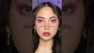 easy cotton candy makeup 💗 #youtubeshorts #shorts #makeup #makeuptutorial #valentinesday #valentine
