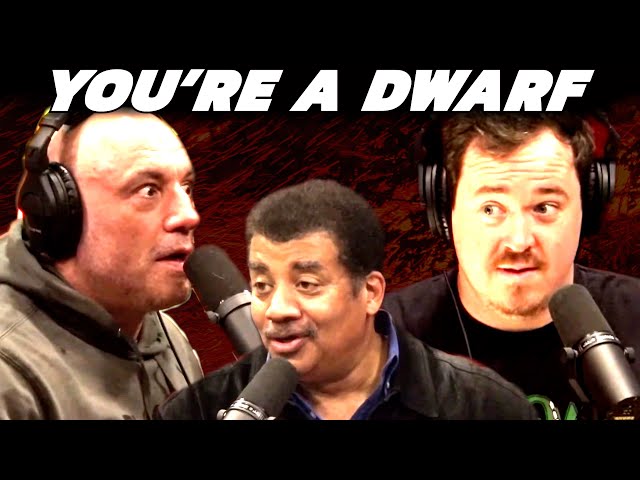 Neil deGrasse Tyson Thinks Joe Rogan Is A DWARF class=