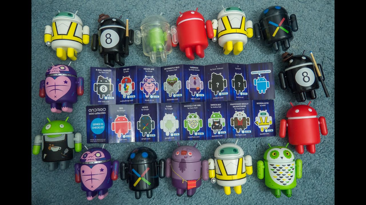 Android Figures Series 3 Unboxing