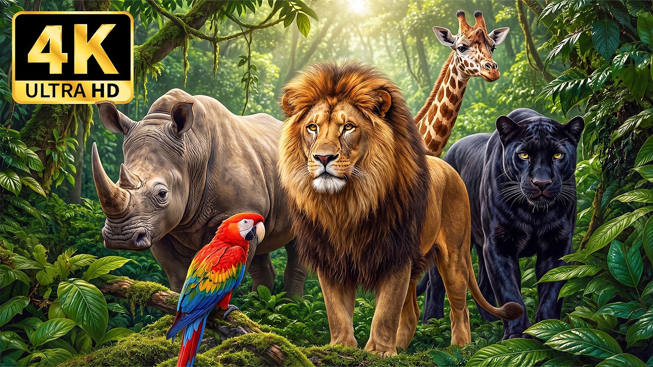 Breathtaking Animal World in 4K