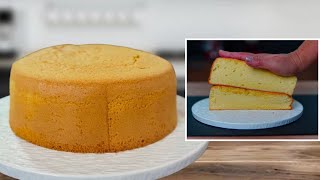 How to make Vanilla sponge cake Recipe for fluffy cake like a cloud!