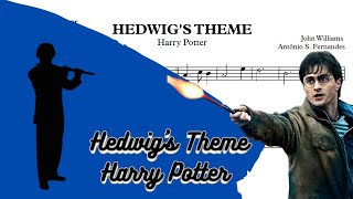 Hedwigs Theme - Harry Potter Sheetmusic Flauta Playalong