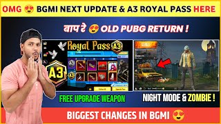 Old Pubg Back  Bgmi Next Update | A3 Royal Pass is Here | Bgmi Next Royal Pass | Royal Pass A3