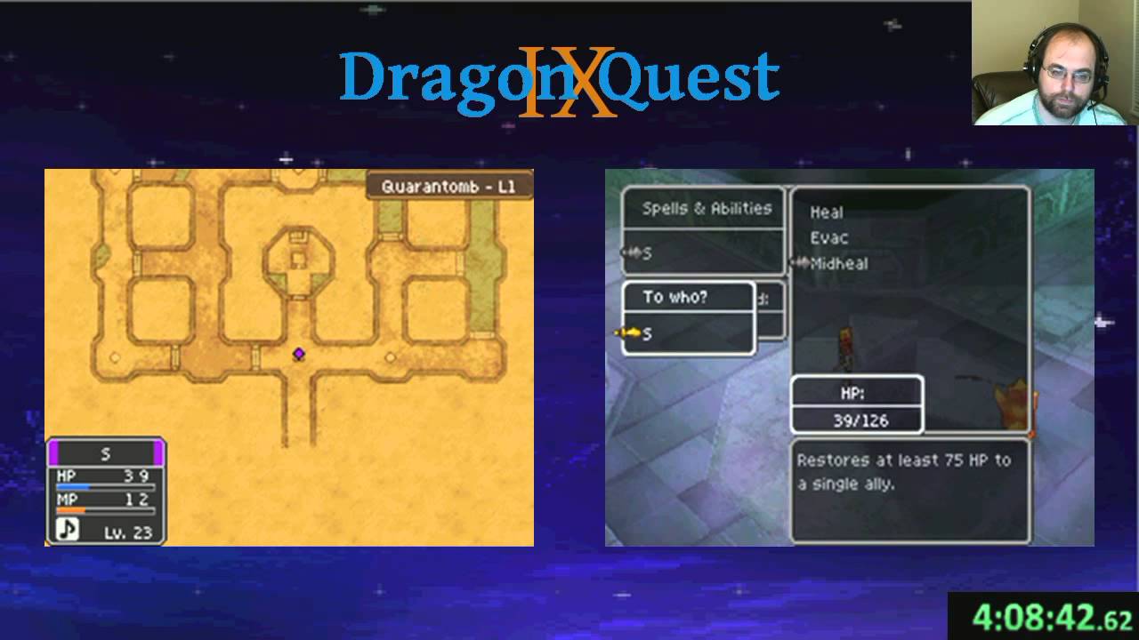 Let's Play Dragon Quest IX Solo Speedrun Planning 005 YouTube