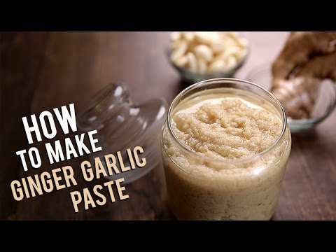 How To Make Ginger Garlic Paste | The Bombay Chef - Varun Inamdar | Basic Cooking