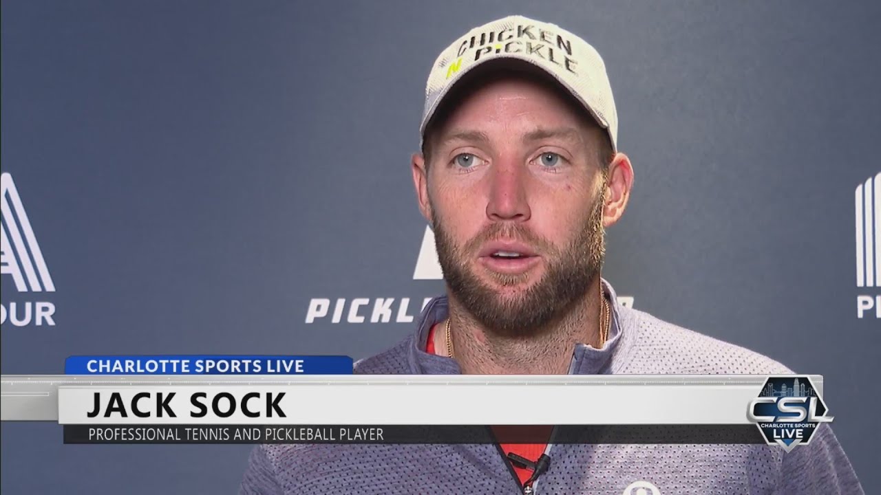 Tennis player Jack Sock makes pro pickleball debut as Charlotte hosts