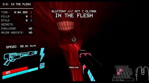 Speedrunning a random ultrakill level every day until i start hrt | Day 39 (3-2)