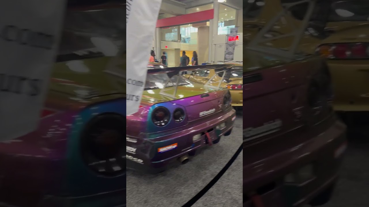 Jacob Javits Center Car Show New York City Nissan Silvia Skyline R34 Toyota Supra