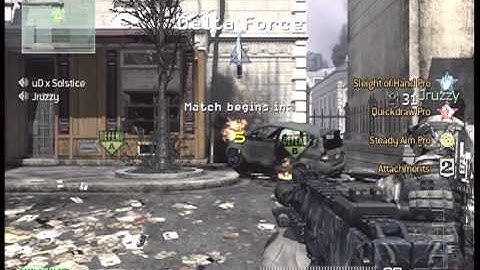 CoD MW3 Multiplayer Search and Destroy Trolling....kinda part 1