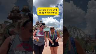 Let’s get SOAKED on Fyre Drill at #epicuniverse @UPNT
