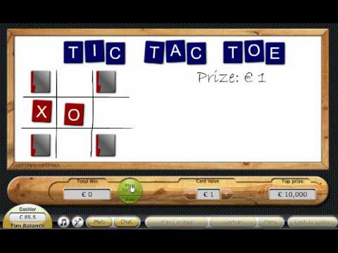 Tic Tac Toe Online Scratch Card Game