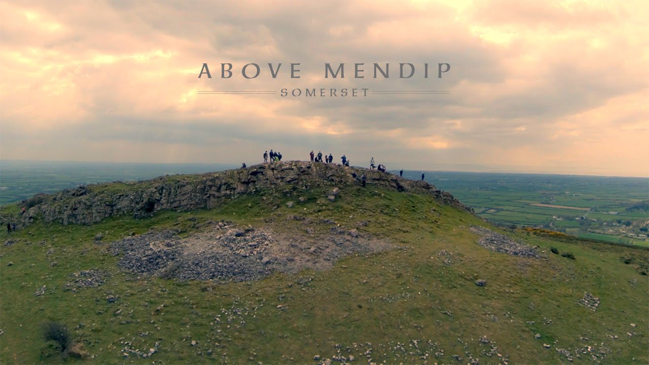 Mendip hills, Somerset. Charterhouse, Burrington, Priddy, Crooks Peak