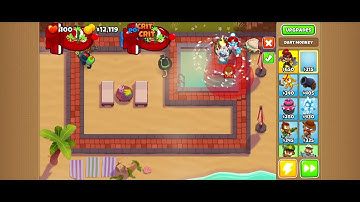 BTD6 | Resort (hard, standard, no hero, no monkey knowledge)