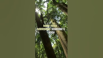 The Instant Rapport Trick: Mirroring Body Language