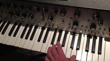 Steiner Parker Synthacon Model 174 Analog Synth Demo at Counterpoint Studios Salt Lake City