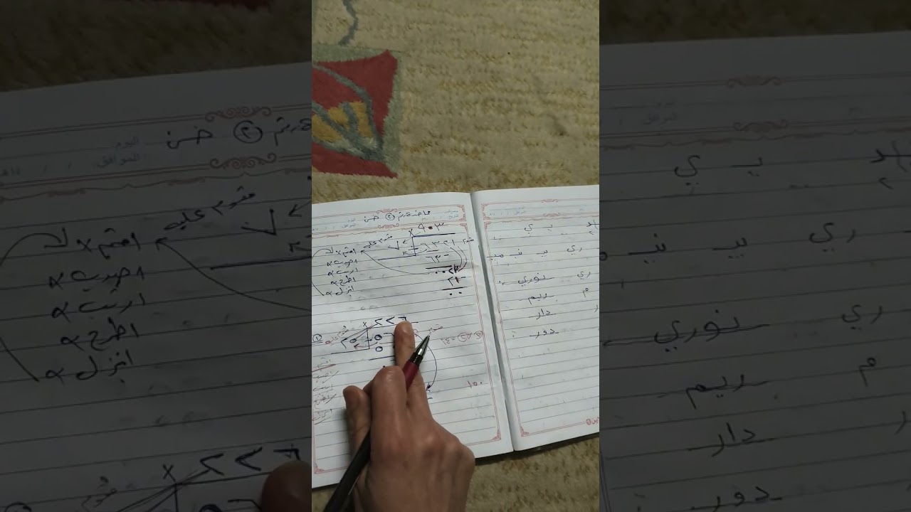 جانب من دروس طلابي الالكتروني