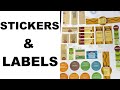 Stickers and Labels - Placing your brand on packaging, economically