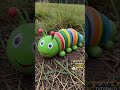 🐛 Cómo hacer una oruga decorativa para jardín con cemento 🌿✨ #hack #manualidades #jardin #decoracion