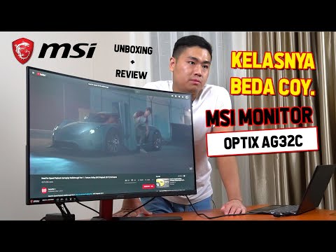 MSI OPTIX AG32C | MONITOR GAMING CURVED DI 32 INCH ??  KEBERANIAN MSI YANG INDAH