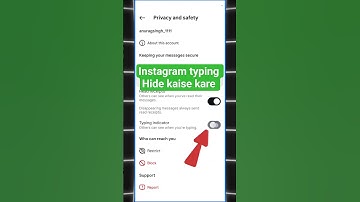 Instagram chat typing hide kaise kare|| Turn off typing indicator on instagram 2025||
