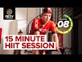 15 Minute HIIT Cardio Indoor Cycling Workout | Lose Weight Fast