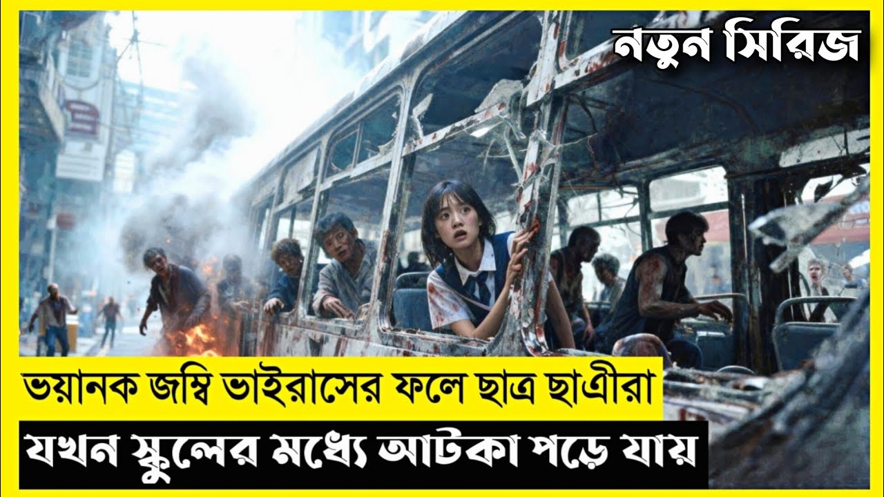 ⁣Zombie In Highschool Movie Explain In Bangla|Survival|Thriller|The World Of Keya