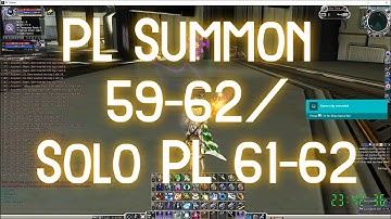 PL Summon LVL 59-62 / Solo PL LVL 61-62 - RF Online PlayPark Desolation
