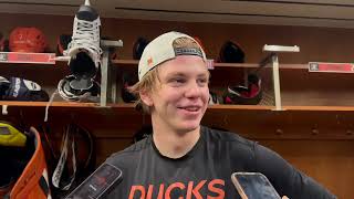 Pavel Mintyukov | Ducks Morning Skate Media | Apr. 7, 2026