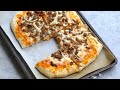 Homemade school pizza rectangle lunch pizza recipe