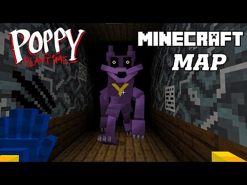 Poppy Playtime in Minecraft Map [HORROR] Minecraft Map