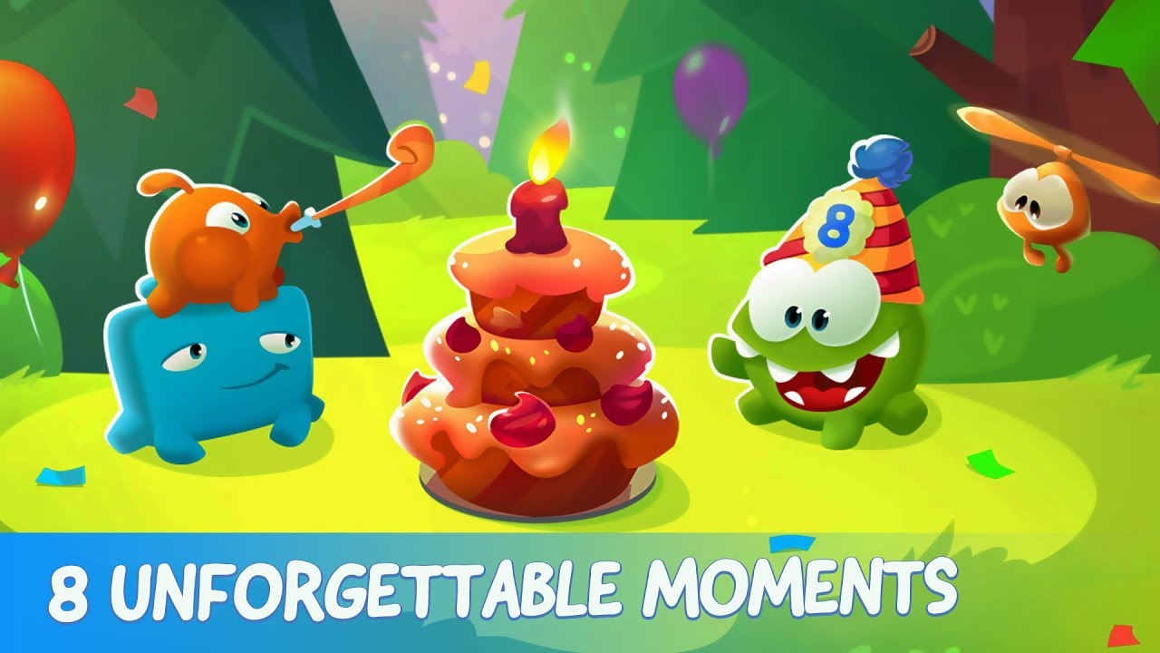 ⁣Om Nom Stories - 8 unforgettable moments (Cut the Rope)
