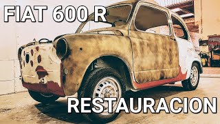 RESTAURACION COMPLETA FIAT 600  / SEAT 600 / RESTAURACION /HERMANO DE MULTIPLA