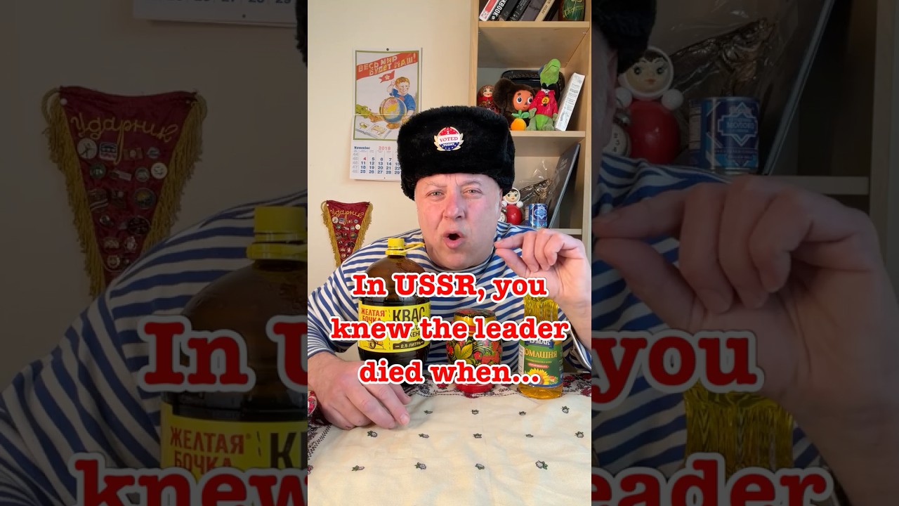 In USSR, You Knew the Leader Died When... #crazyrussiandad #ussr #sovietunion #russia #russian