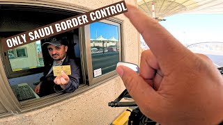 Only saudi border control | motorcycle tour #7