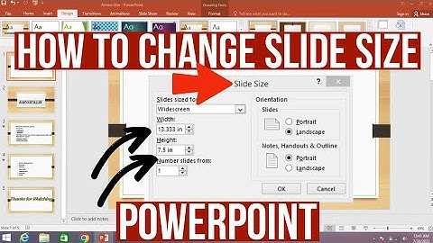 How to Change Slide Size in MS PowerPoint | How to change the size of PowerPoint slide | PowerPoint