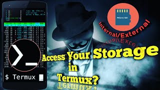 termux commands for beginners | access your internal/external storage on termux | termux part #7