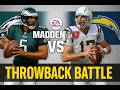 Eagles vs Chargers — Madden 07 Throwback Battle