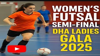 DHA Sports Gala 2025 | Girls Futsal Team Highlights | National Academy Performance | Penalties 