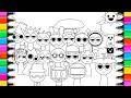 Incredibox Sprunki New Coloring Pages😍 | Satisfying Coloring Incredibox Sprunki